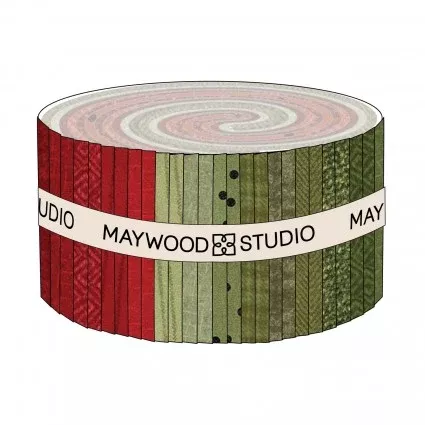 Woolies Flannel 2-1/2" Strips - Holiday Warmth