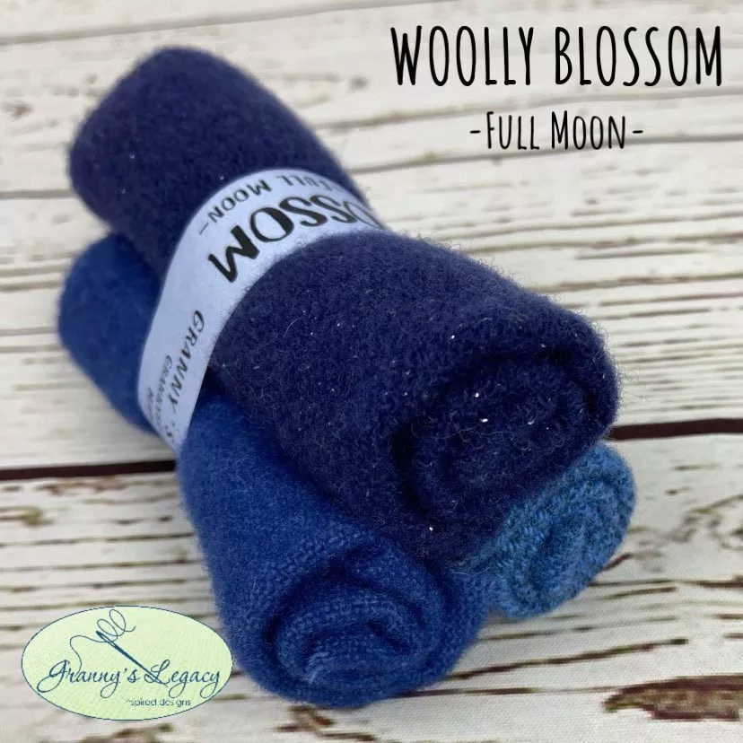 Woolly Blossom Full Moon Wool Bundle