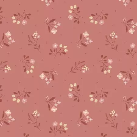 Woolly Whims Pink Floral | Marcus Fabrics