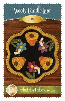 Wooly Candle Mat June