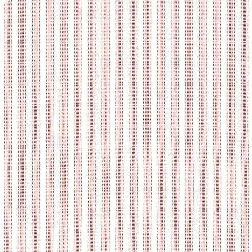 Woven Tea Towel Apple Cake Stripe Red TIL160112-V11 by TILDA. Sold in 1/2 Yard Increments