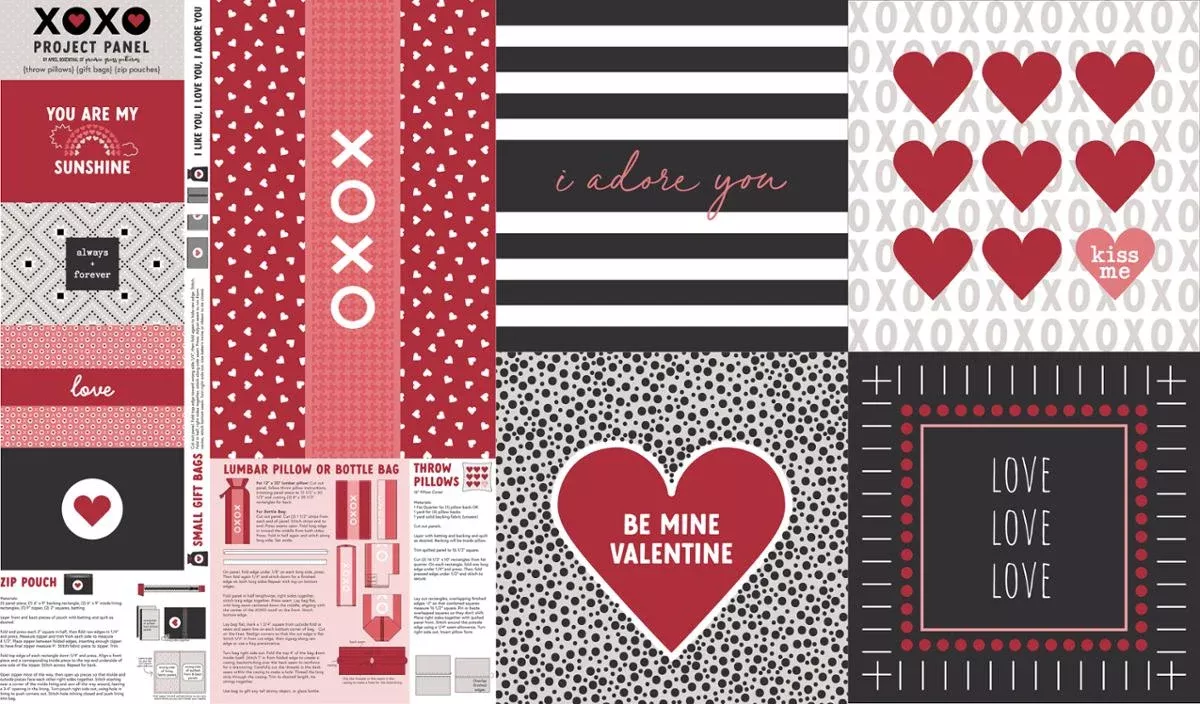 XOXO36" x 60" Project Panel