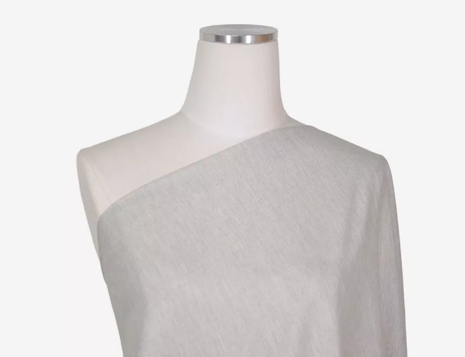 Yarn Dyed Cotton Chambray Cloud