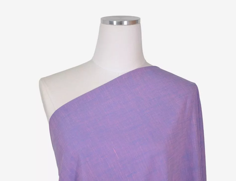Yarn Dyed Picnic Slub Grape Jelly