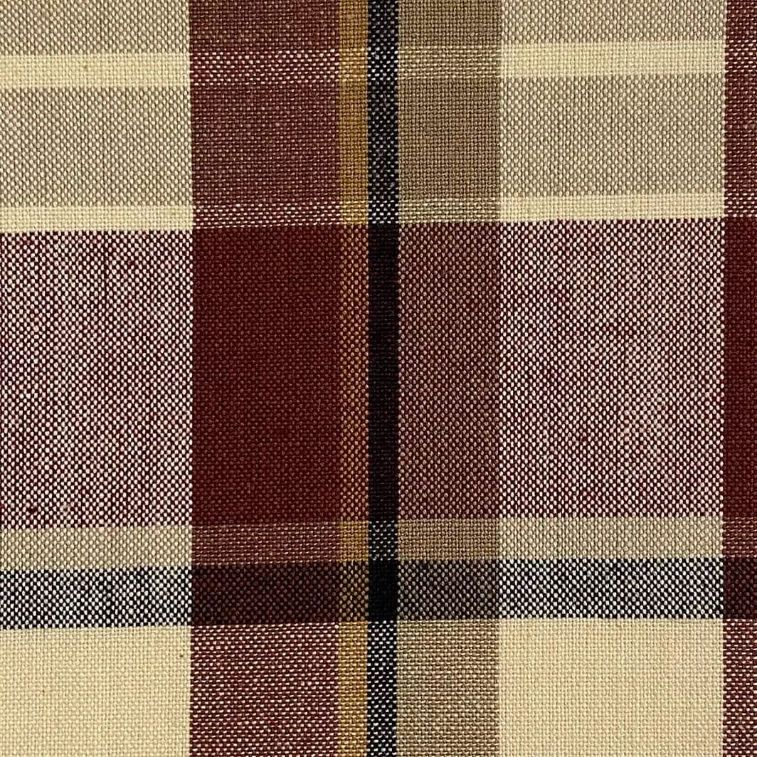 Yarned Dyed Flannels Plaid- Red/Tan