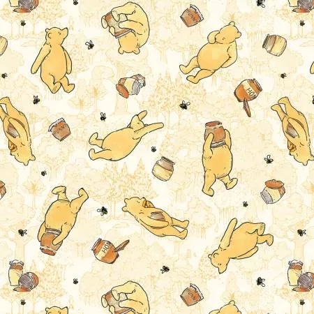 Yellow Bears Winnie The Pooh Studio E