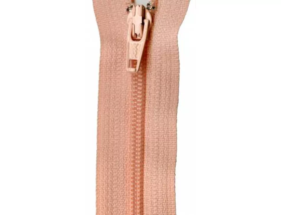 YKK Apricot Coil Zipper 14"