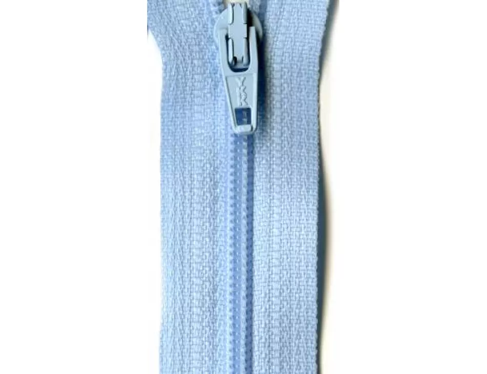 YKK Baby Blue Coil Zipper 14"