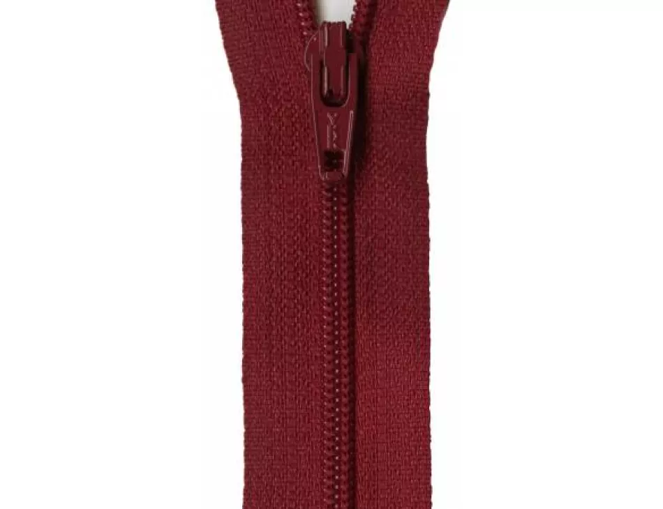 YKK Cherry Coil Zipper 22"