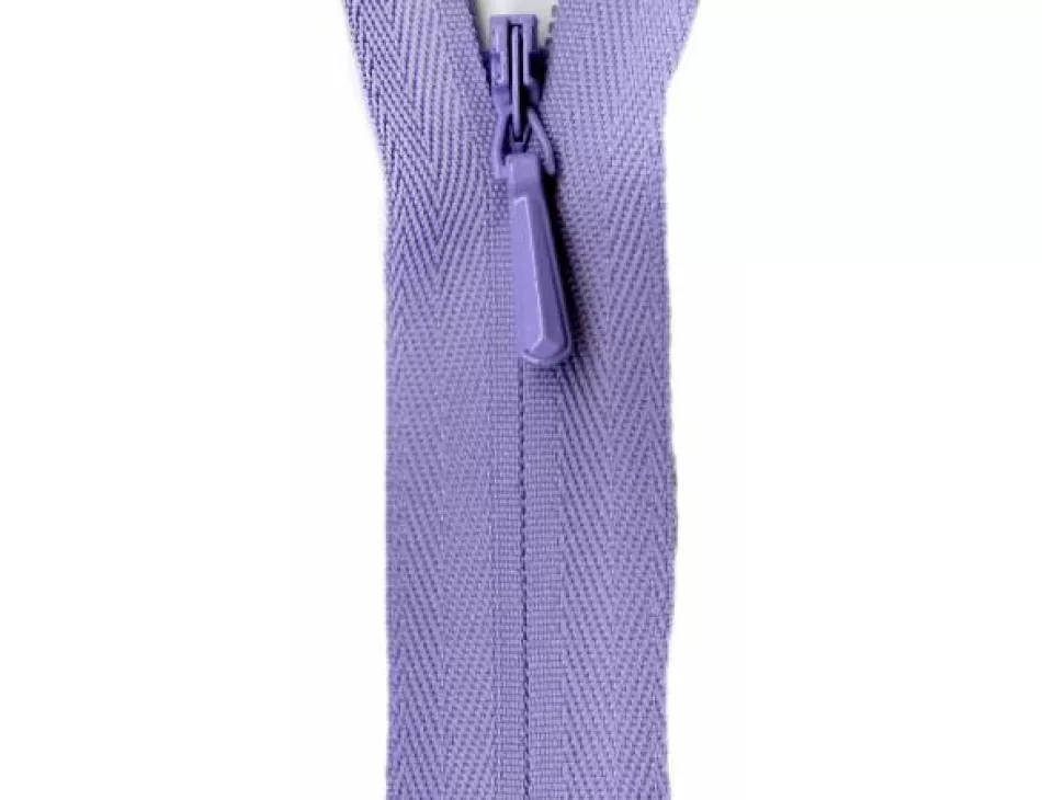 YKK Lilac Invisible Zipper 9"