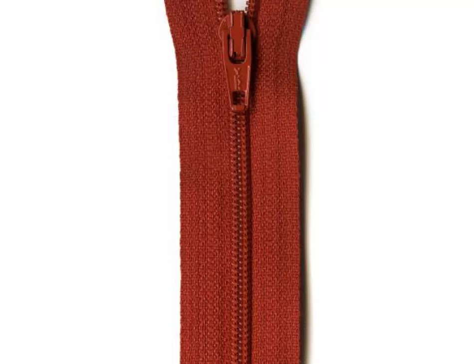 YKK Rust Coil Zipper 14"