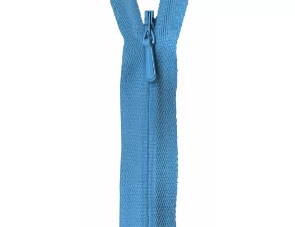 YKK Turquoise Invisible Zipper 14"