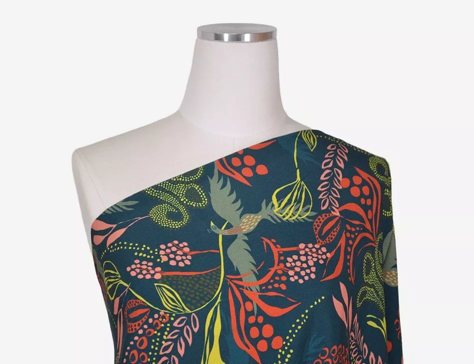 Yvonne Floral Viscose Twill