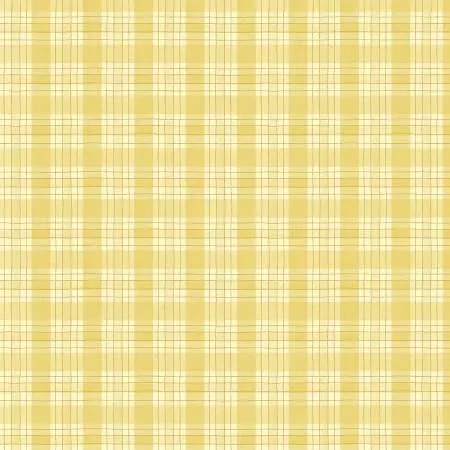 Zest For Life - Yellow Plaid