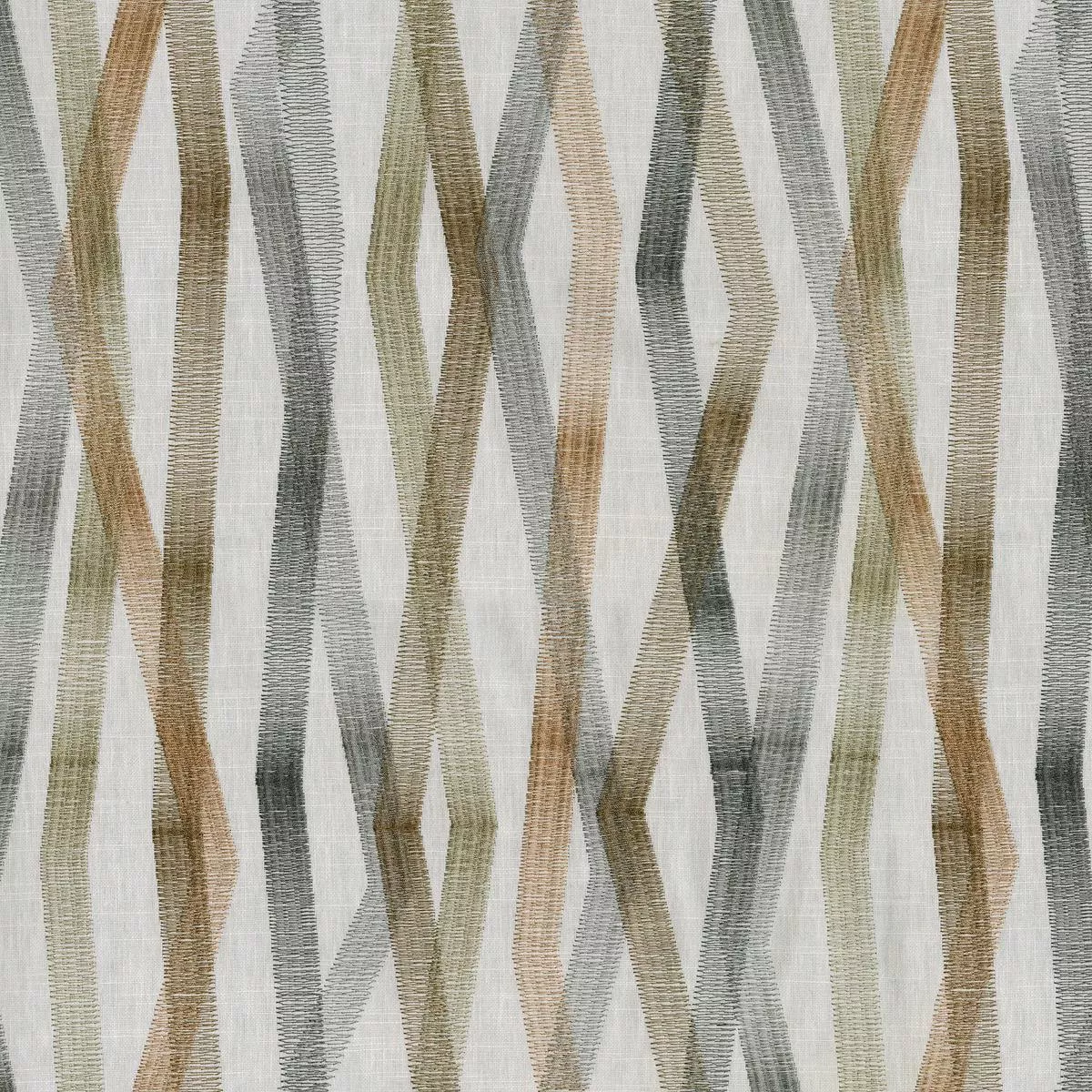 Zig & Zag Emb 180222 Woodland Novogratz Fabric