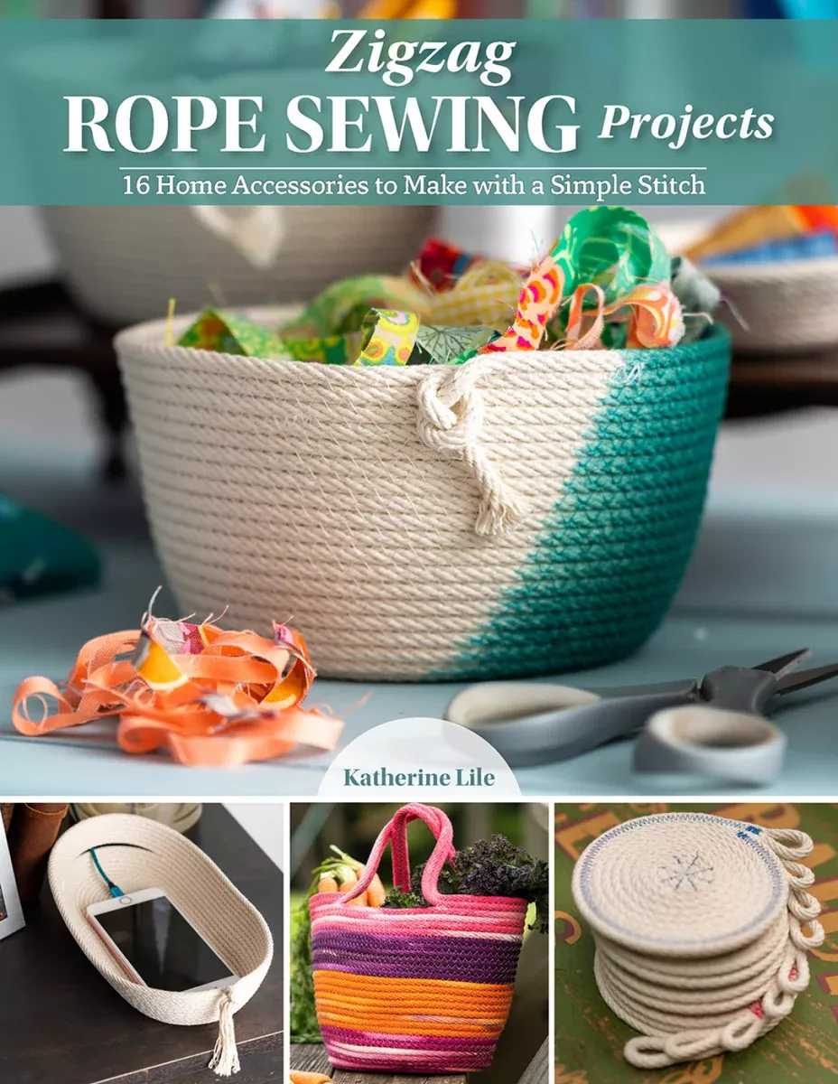 Zigzag Rope Sewing Projects Softcover Book