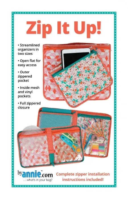 Zip It Up! Pattern