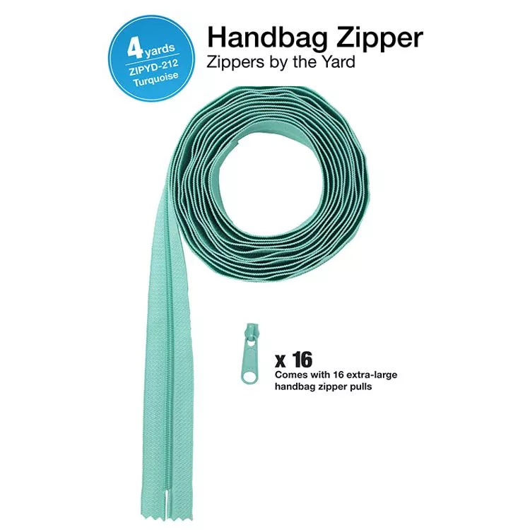Zipper 4yds with Pulls Turqoise ZIPYD 212 By Annie