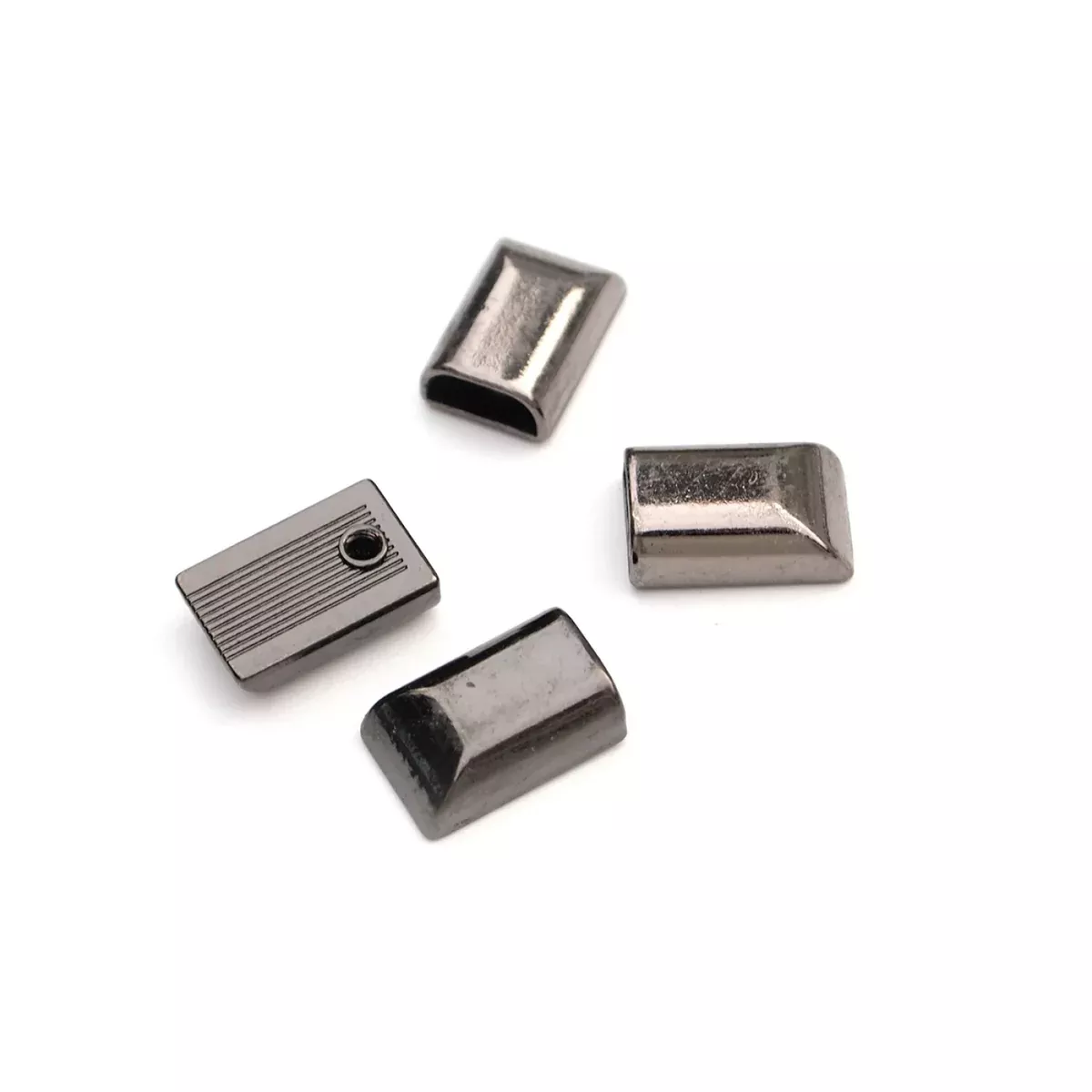 Zipper Cord End .5 Gunmetal