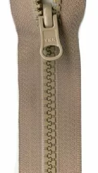 Zipper ReSeparating 18in Beige