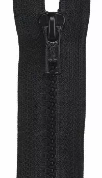 Zipper Separating 18in Black