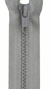 Zipper Separating 18in Nugrey