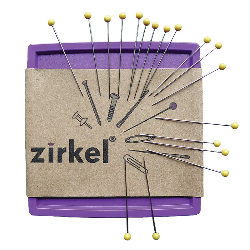 Zirkel Magnet Pincushion - Purple