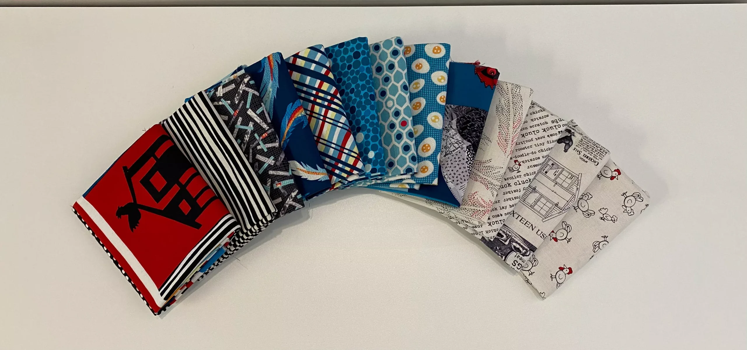 Zooming Chickens - 13 pc Fat Quarter Bundle
