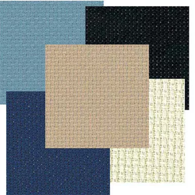 Zweigart 16 ct Aida Cloth 18 x 21" – Premium Aida Fabric for Needlework